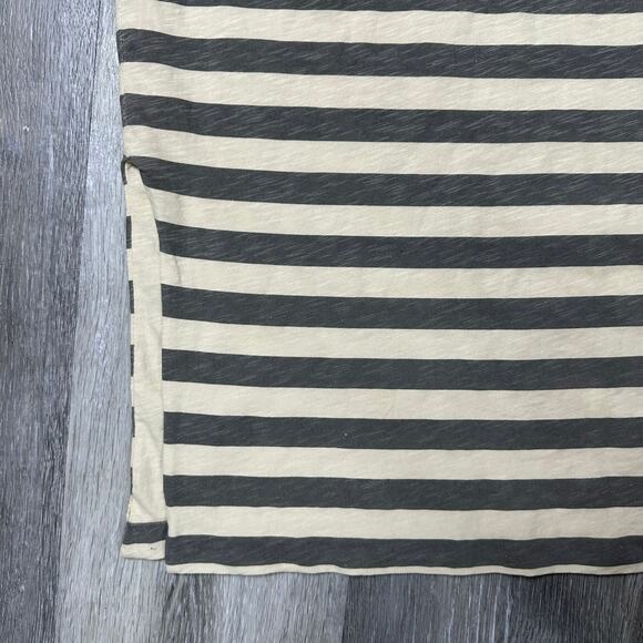 Sundry Gray and Cream Striped Skirt - Picture 5 of 5